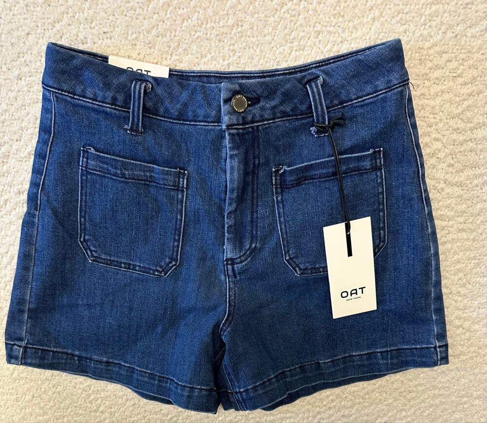 NWT* Oat New York Womens Denim Shorts Size 27